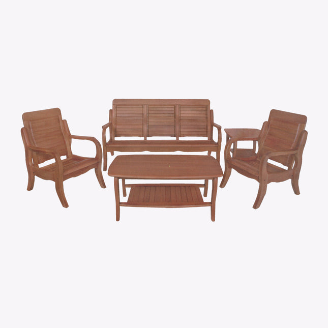 Akashi Wooden Sofa Set