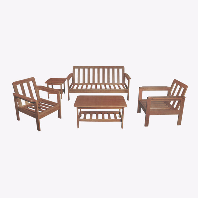 Aaruvik Wooden Sofa Set