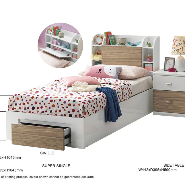 Manila Drawer Bed -Queen