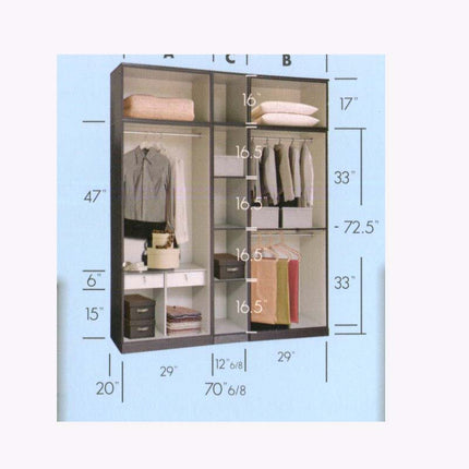 Ahana wardrobe with Top