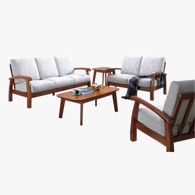 Aura Wooden Sofa Set