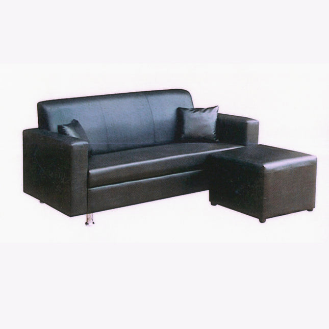 Grace Faux Leather Sofa