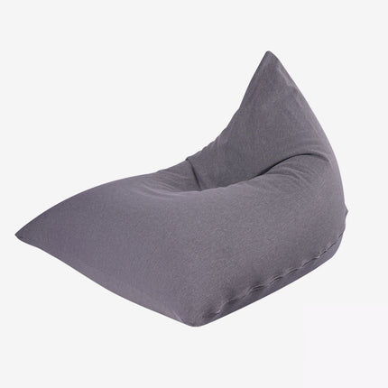 Tetzzz Spandex Lounger Bean Bag (Grey)