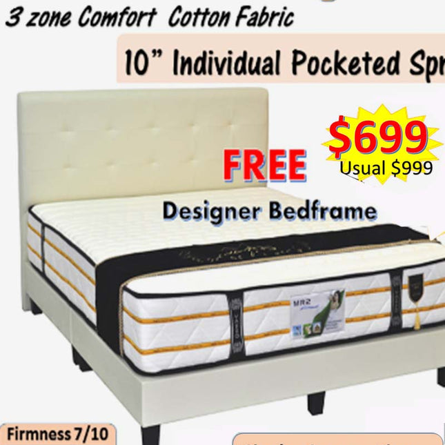 Tri-Zone Bed package