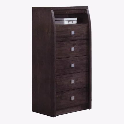 Moretz Chest Of Drawers – Dark Walnut
