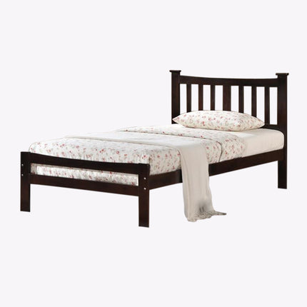 Glory Wooden Bed Walnut
