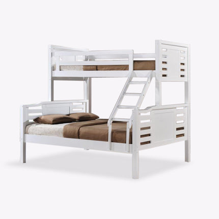 Lincoln Double Deck Bed – White