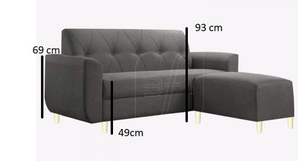 Lillian Fabric Sofa