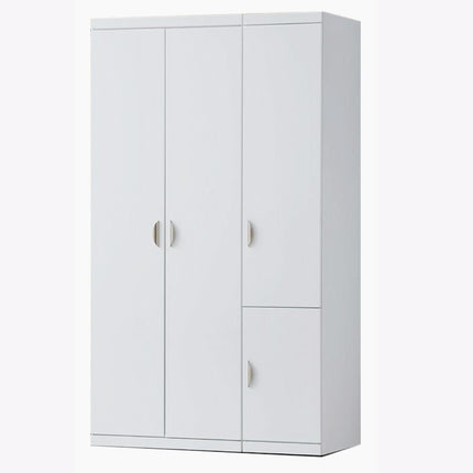 Alexa 4 Door Wardrobe (White)