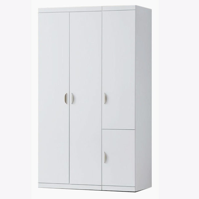 Alexa 4 Door Wardrobe (White)