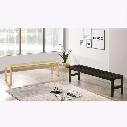 Carlos Wooden Bench