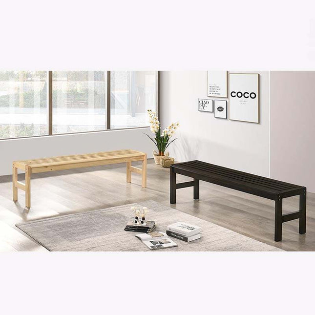 Carlos Wooden Bench