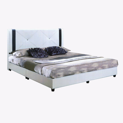 Curve Faux Leather Bed