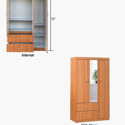 Emma 3Door Wardrobe