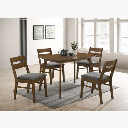 Silvery Dining Set (1+4)